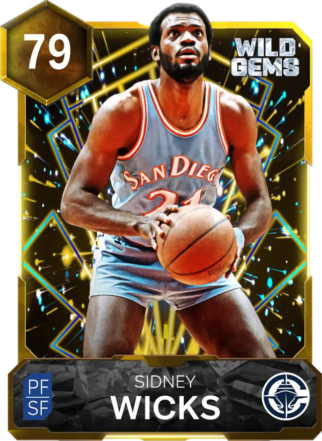 79 Sidney Wicks | Gold Wild Gems