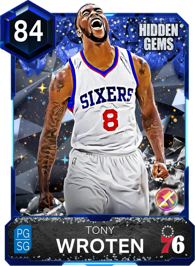 (SAPPHIRE) Tony Wroten (84 OVR)