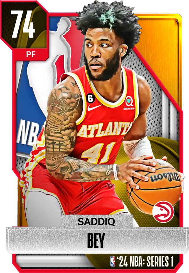 (GOLD) Saddiq Bey (74 OVR)