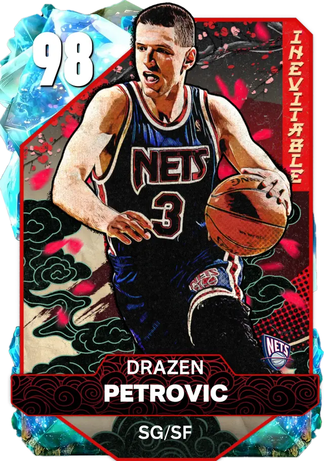 (OPAL) Drazen Petrovic (98 OVR)