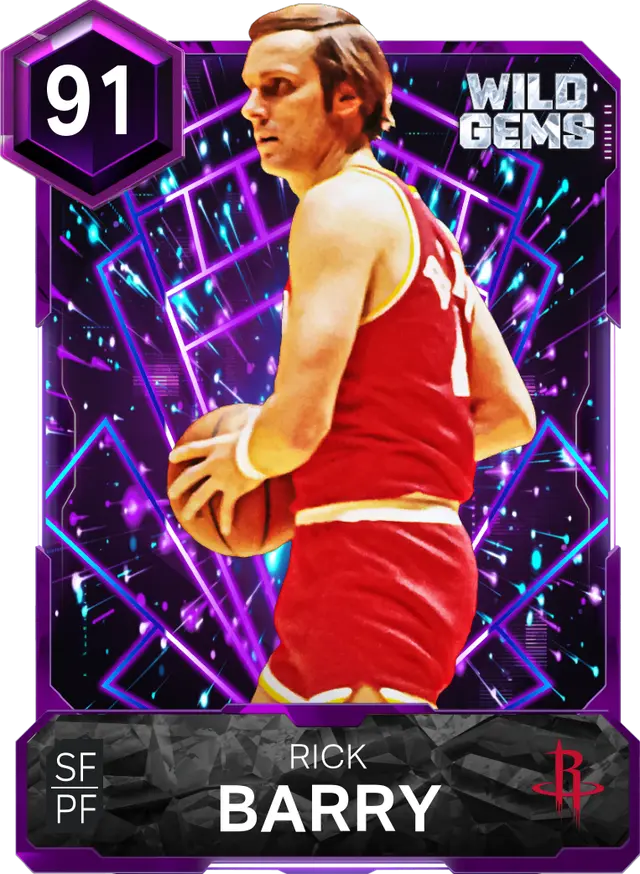 (AMETHYST) Rick Barry (91 OVR)