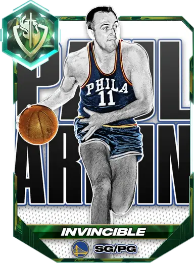 (INVINCIBLE) Paul Arizin (99 OVR)
