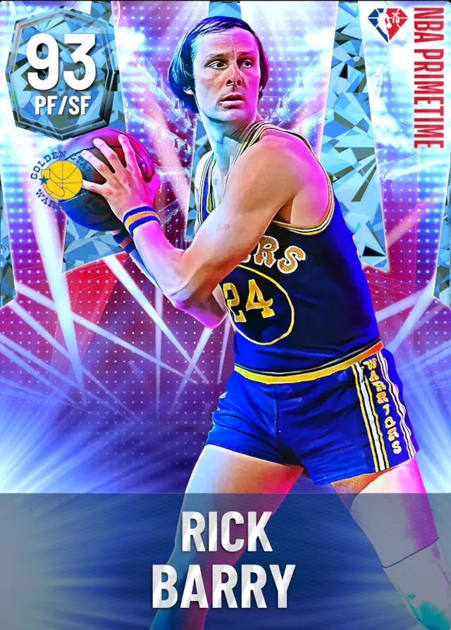 (DIAMOND) Rick Barry (93 OVR)