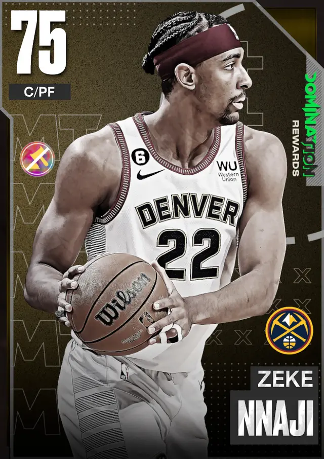 (GOLD) Zeke Nnaji (75 OVR)