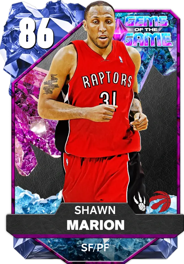 (SAPPHIRE) Shawn Marion (86 OVR)