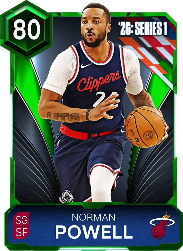(EMERALD) Norman Powell (80 OVR)