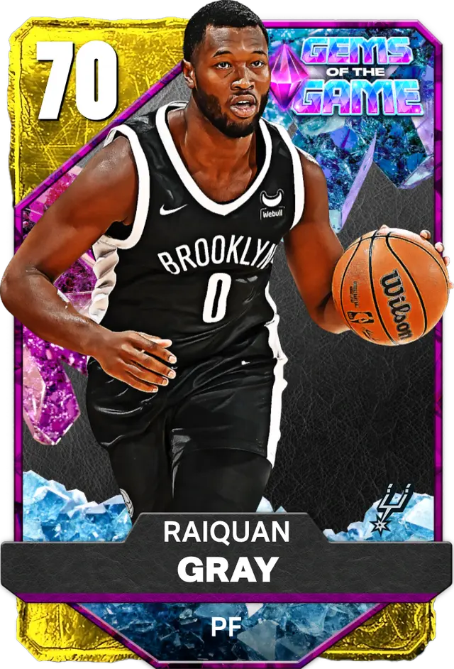 (GOLD) RaiQuan Gray (70 OVR)