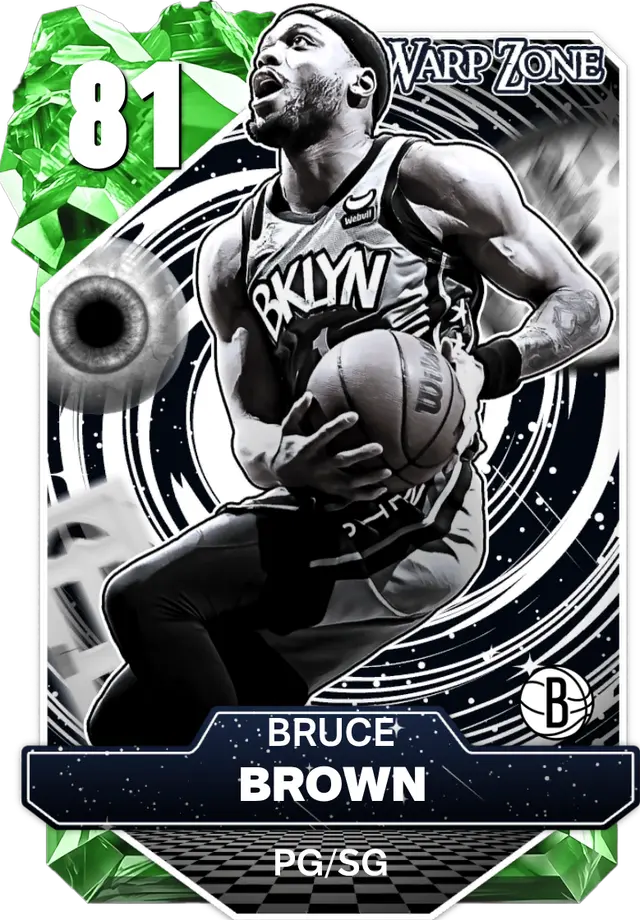 (EMERALD) Bruce Brown (81 OVR)