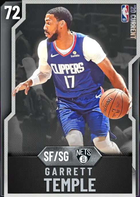 (SILVER) Garrett Temple (72 OVR)