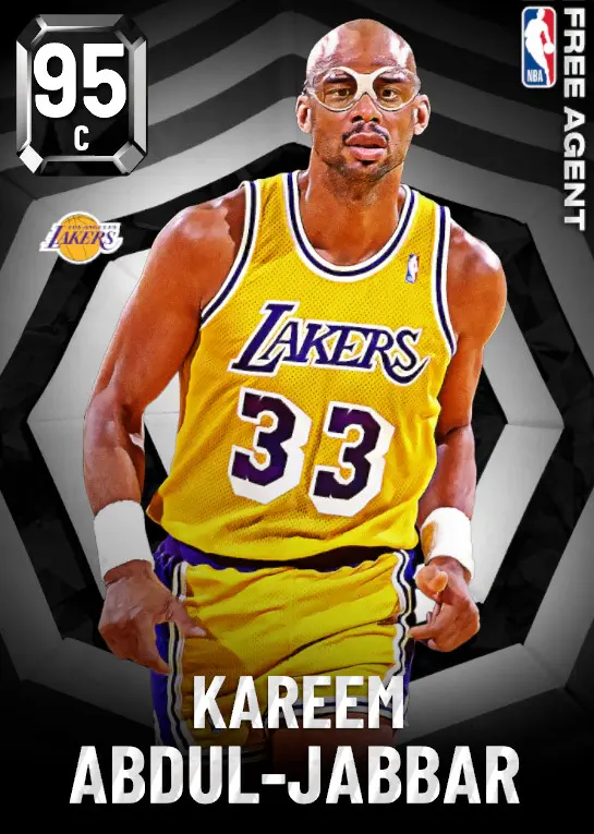 (FREEAGENT) Kareem Abdul-Jabbar (95 OVR)