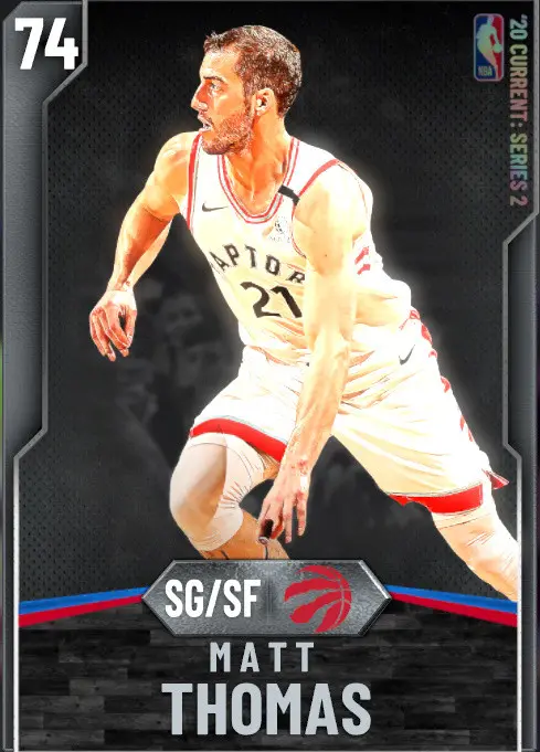 74 Matt Thomas | Toronto Raptors