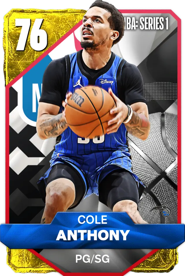 (GOLD) Cole Anthony (76 OVR)