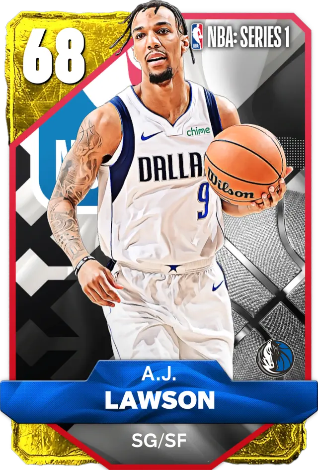 (GOLD) A.J. Lawson (68 OVR)