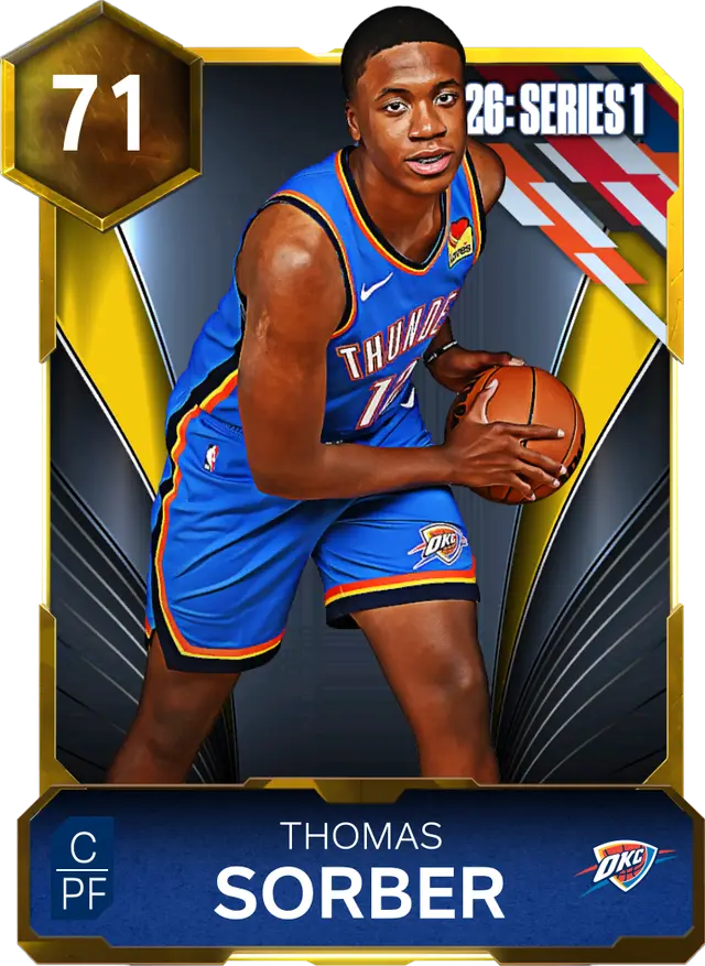 71 Thomas Sorber | Oklahoma City Thunder