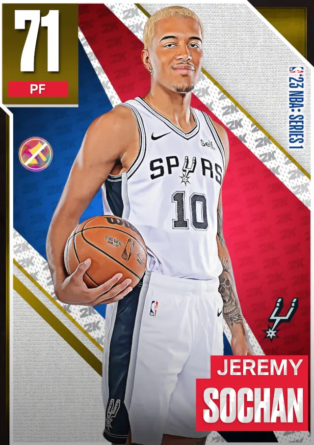 (GOLD) Jeremy Sochan (71 OVR)