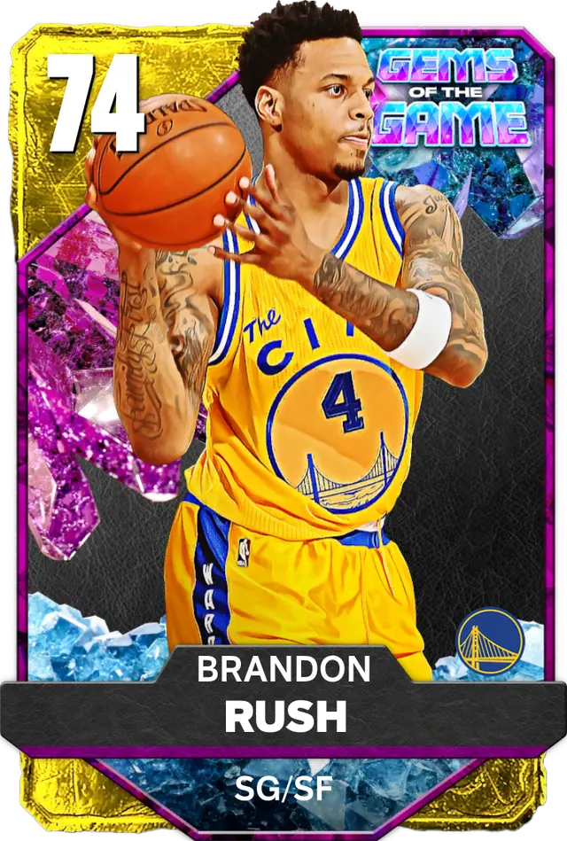 74 Brandon Rush | Gold Gems of the Game