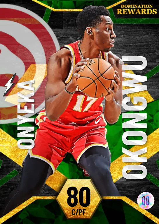 (EMERALD) Onyeka Okongwu (80 OVR)