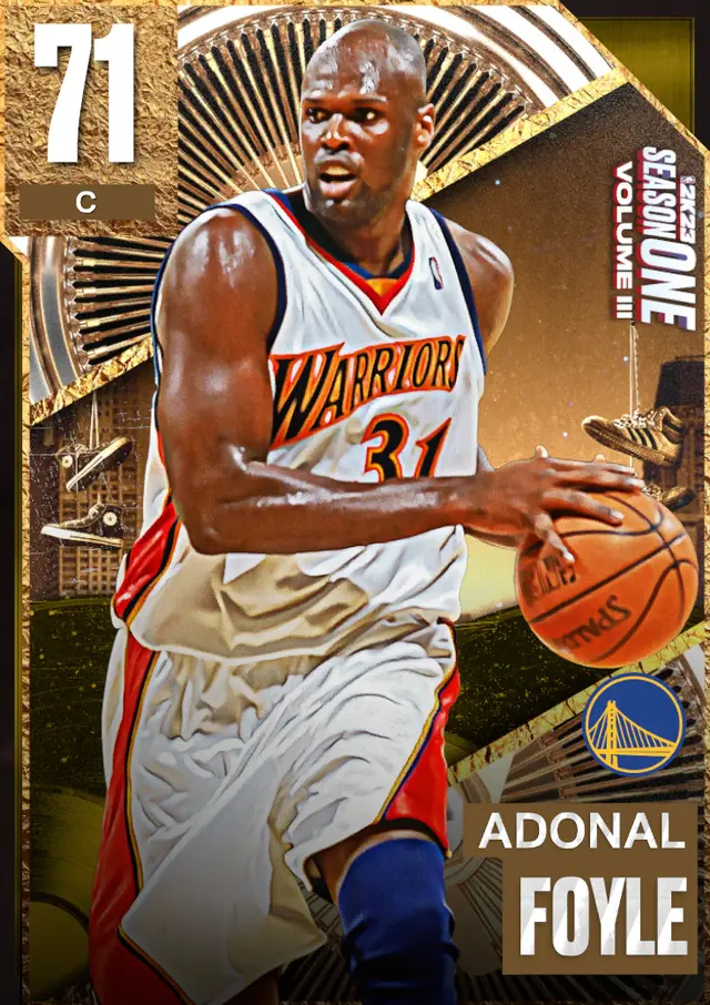 (GOLD) Adonal Foyle (71 OVR)
