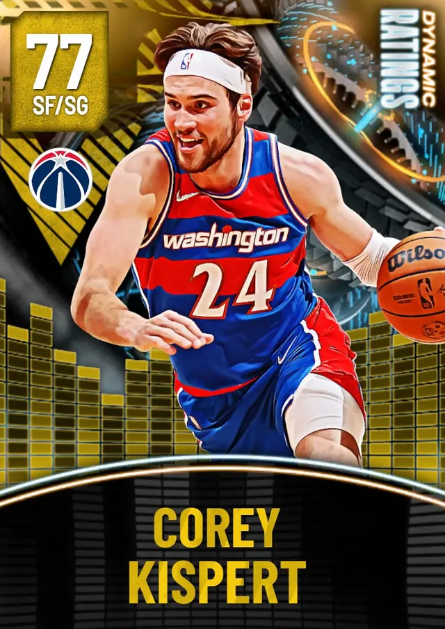 (GOLD) Corey Kispert (77 OVR)