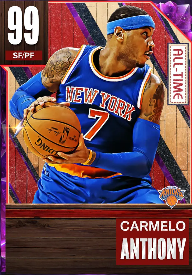 (DIAMOND) Carmelo Anthony (92 OVR)