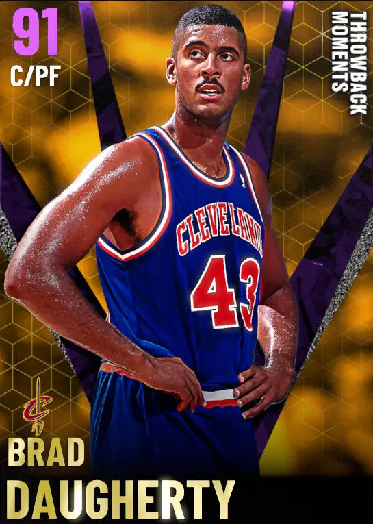 (AMETHYST) Brad Daugherty (91 OVR)