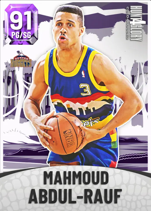 (AMETHYST) Mahmoud Abdul-Rauf (91 OVR)