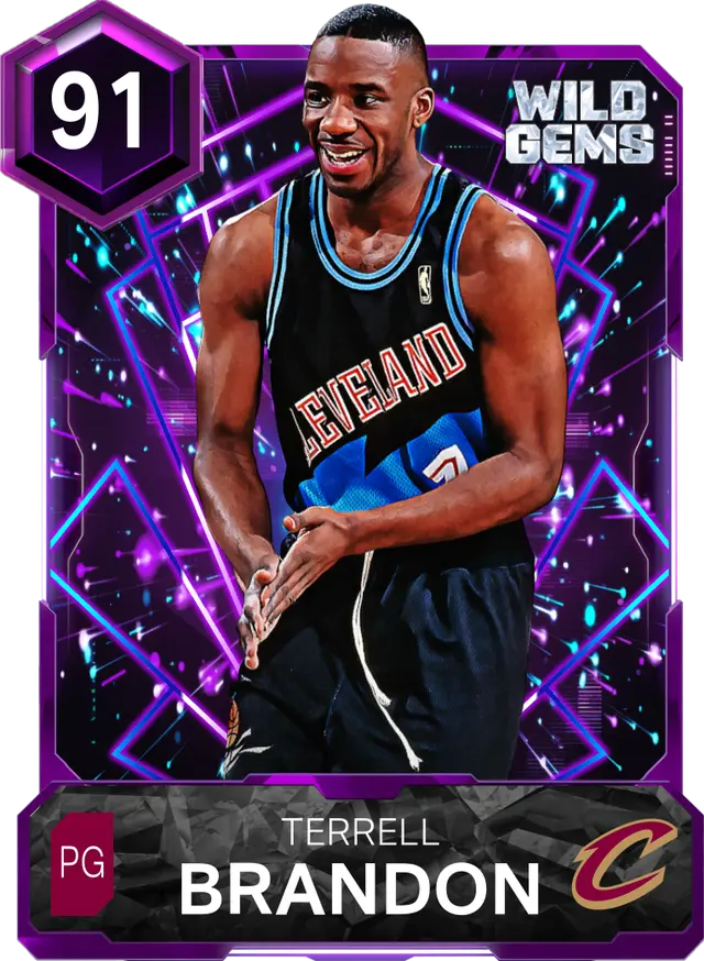(AMETHYST) Terrell Brandon (91 OVR)