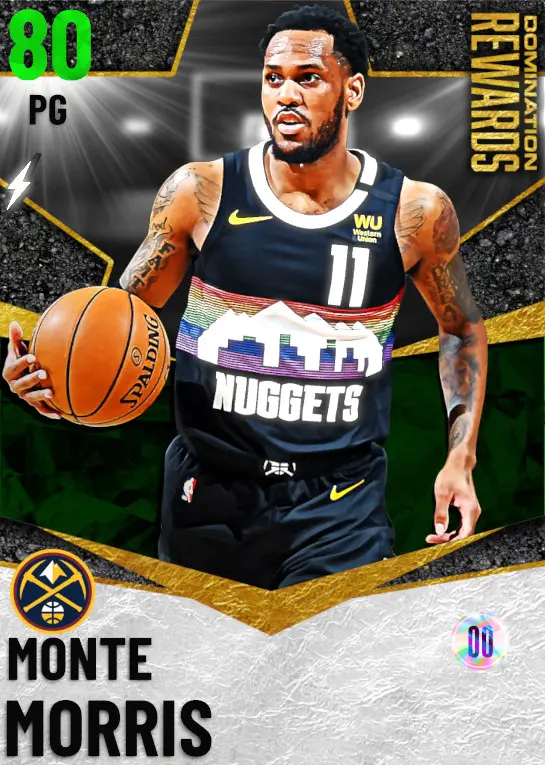 (EMERALD) Monte Morris (80 OVR)