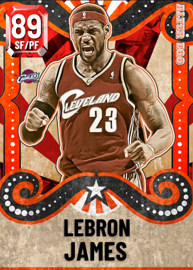 (RUBY) LeBron James (89 OVR)