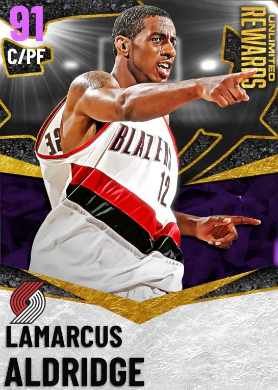 (AMETHYST) LaMarcus Aldridge (91 OVR)