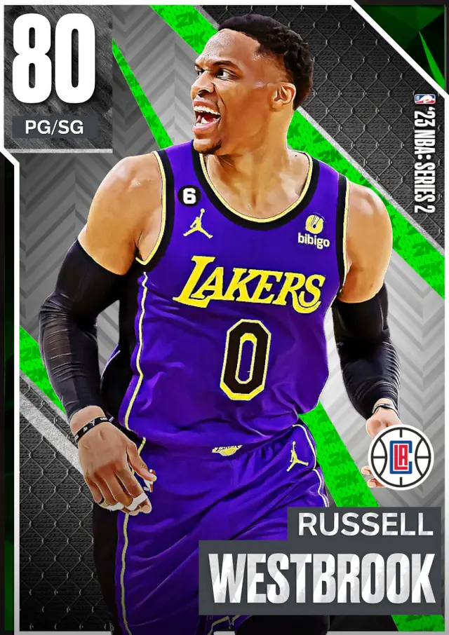 (EMERALD) Russell Westbrook (80 OVR)