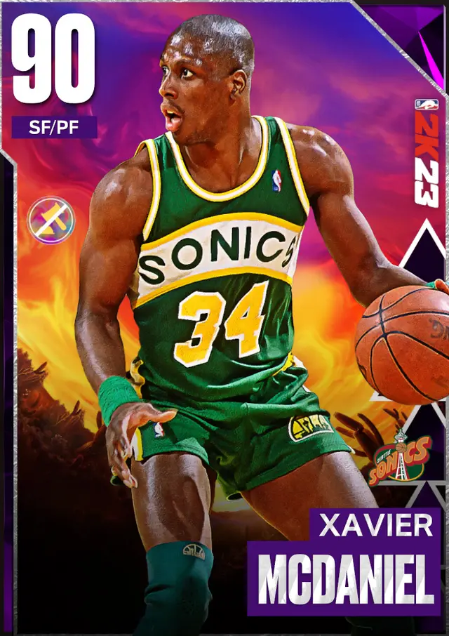 (AMETHYST) Xavier McDaniel (90 OVR)