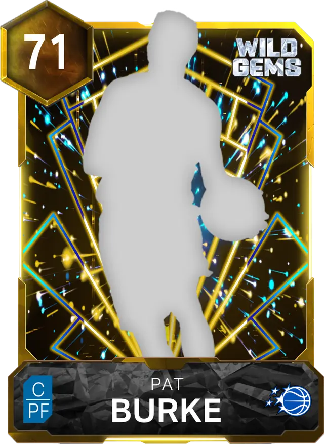 71 Pat Burke | Gold Wild Gems