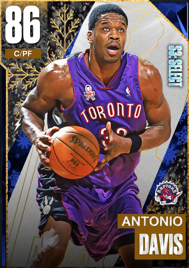 (SAPPHIRE) Antonio Davis (86 OVR)