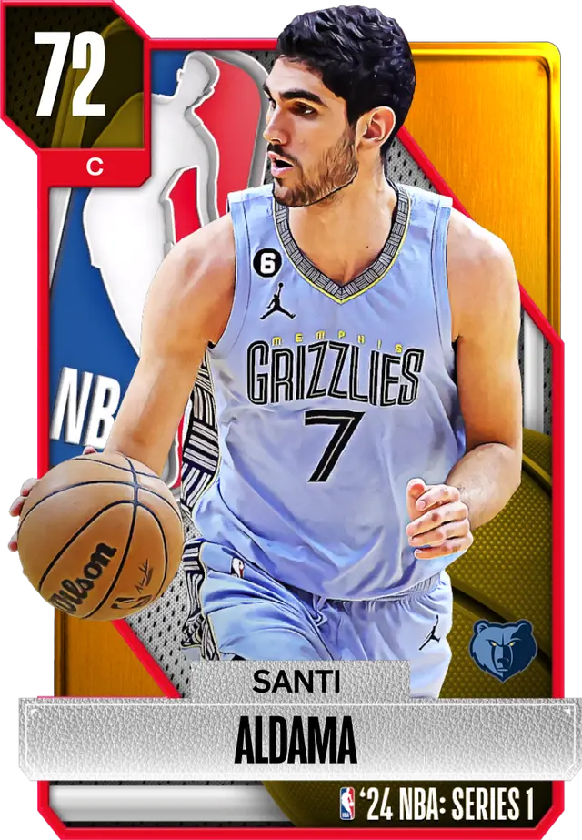 (GOLD) Santi Aldama (72 OVR)