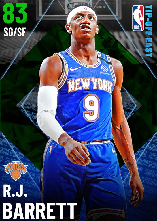 (EMERALD) R.J. Barrett (83 OVR)