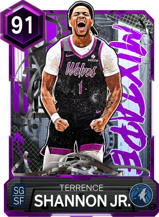 (AMETHYST) Terrence Shannon Jr. (91 OVR)