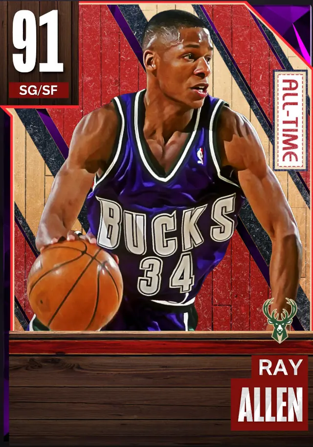 (AMETHYST) Ray Allen (91 OVR)
