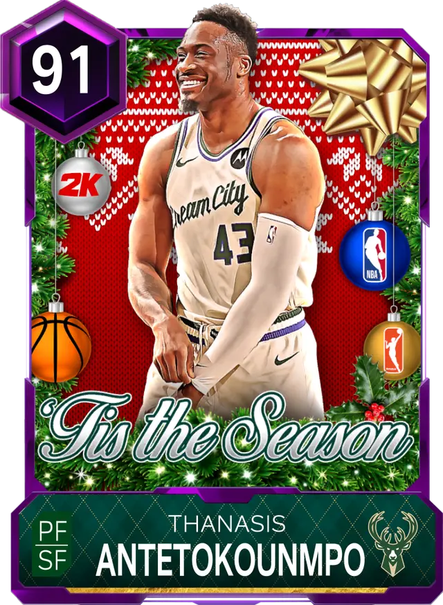 (AMETHYST) Thanasis Antetokounmpo (91 OVR)