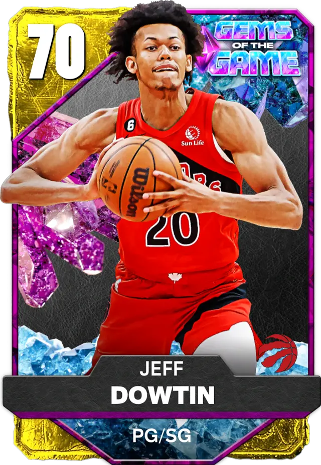 (GOLD) Jeff Dowtin (70 OVR)