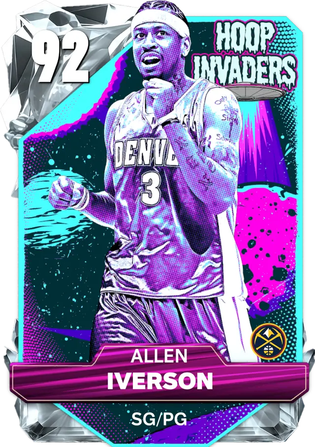 (DIAMOND) Allen Iverson (92 OVR)