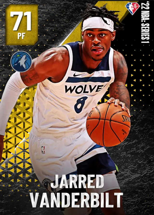 (GOLD) Jarred Vanderbilt (71 OVR)