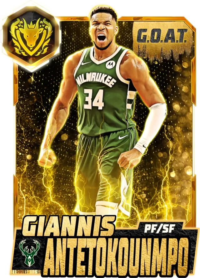 (GOAT) Giannis Antetokounmpo (99 OVR)