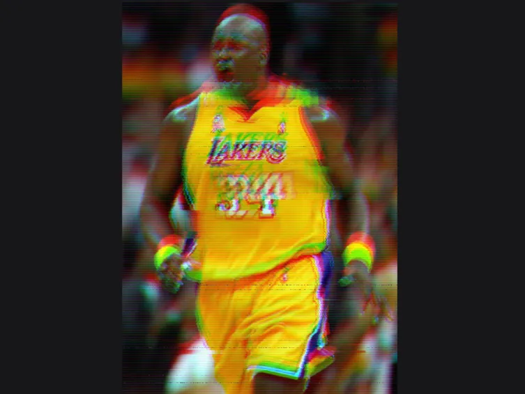 Glitch 3/3 Shaq my favorite looking glitch yet