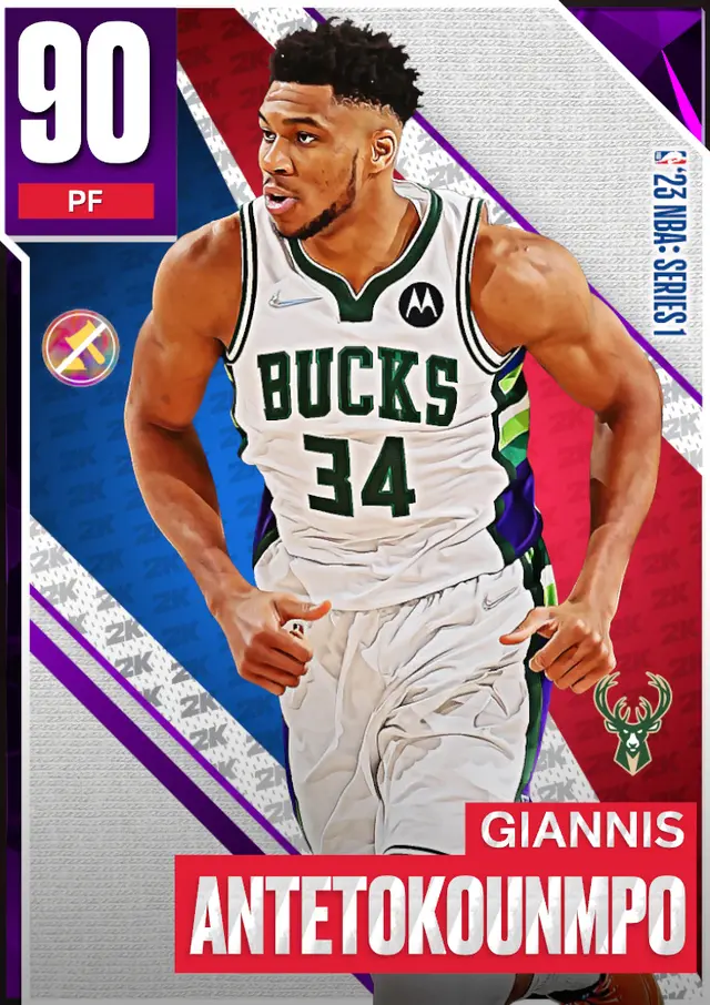 (AMETHYST) Giannis Antetokounmpo (90 OVR)