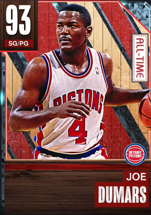 (DIAMOND) Joe Dumars (93 OVR)