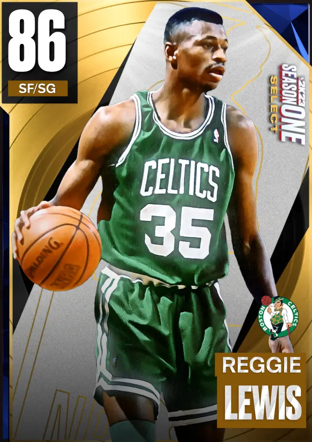 (SAPPHIRE) Reggie Lewis (86 OVR)