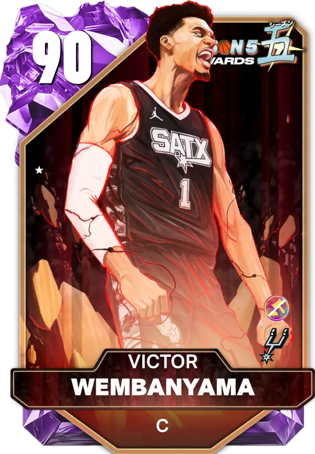 (AMETHYST) Victor Wembanyama (90 OVR)