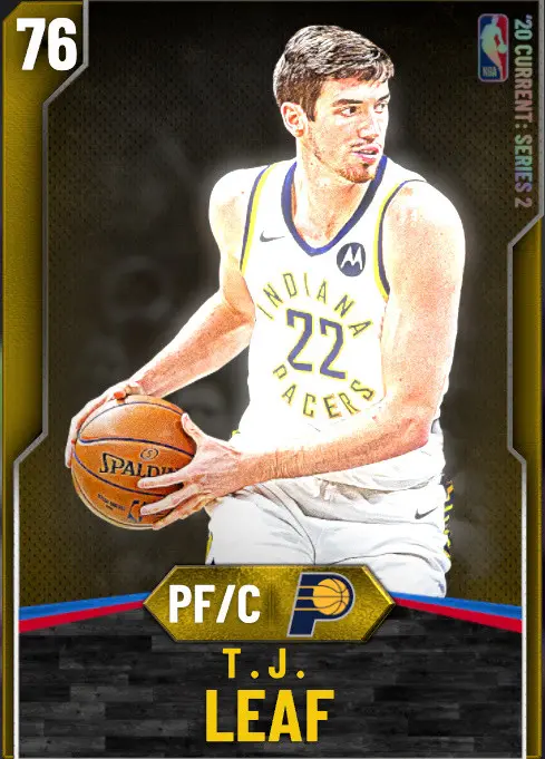 (GOLD) T.J. Leaf (76 OVR)