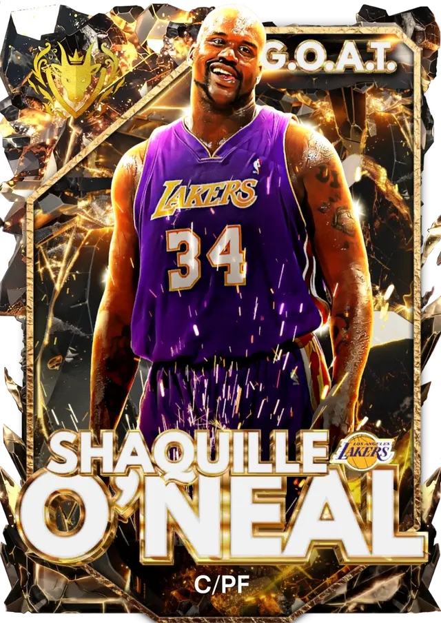 (GOAT) Shaquille O'Neal (99 OVR)